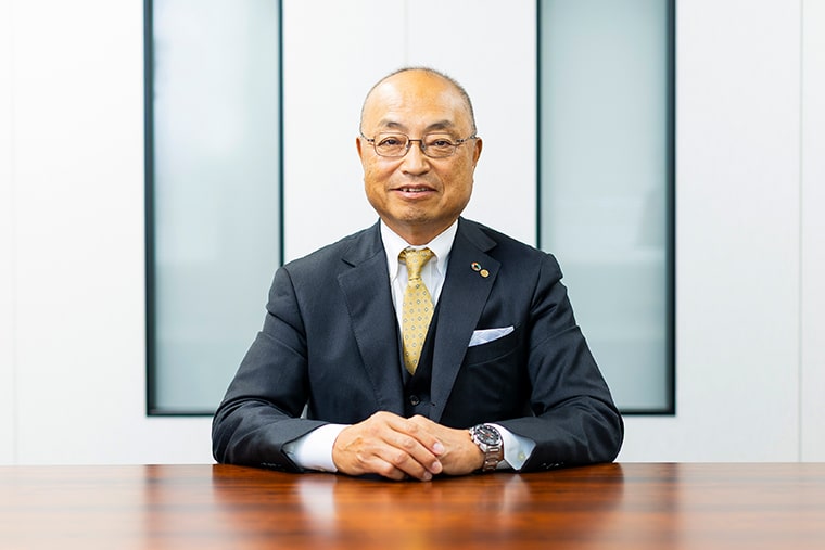 代表取締役社長　坂東 正男